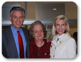 Governor John Huntsman and First Lady